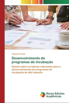 Paperback Desenvolvimento de programas de incubação [Portuguese] Book