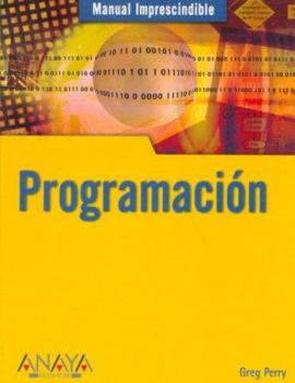 Paperback Programacion/ Programming (Spanish Edition) [Spanish] Book