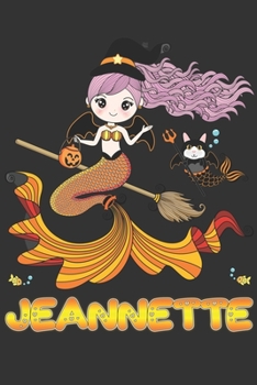 Jeannette: Jeannette Halloween Beautiful Mermaid Witch, Create An Emotional Moment For Jeannette?, Show Jeannette You Care With This Personal Custom Gift With Jeannette's Very Own Planner Calendar Not