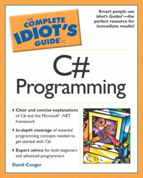 Paperback Complete Idiot's Guide to C# Programming Book