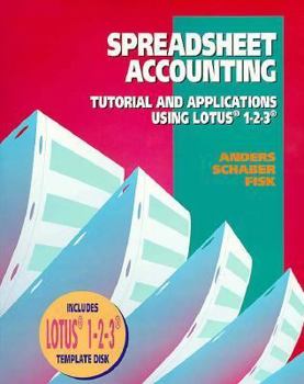 Paperback Spreadsheet Accounting: Tutorial and Applications Using Lotus 1-2-3 Book