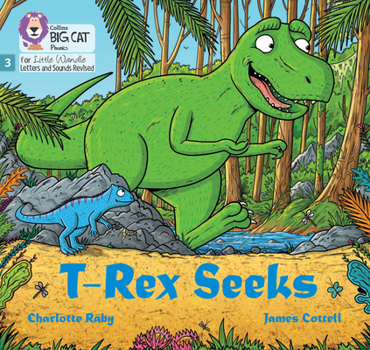 Paperback T-Rex Seeks: Phase 3 Set 1 Blending Practice Book