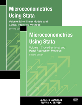 Paperback Microeconometrics Using Stata, Second Edition, Volumes I and II Book