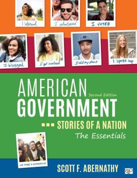 Paperback American Government: Stories of a Nation, the Essentials Book