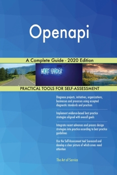 Paperback Openapi A Complete Guide - 2020 Edition Book