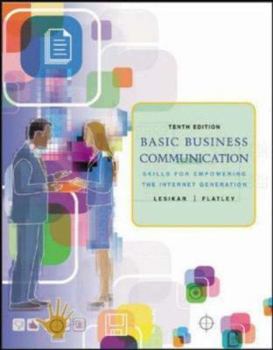 Hardcover Basic Business Communication: Skills for Empowering the Internet Generation [With CDROM] Book