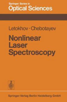 Paperback Nonlinear Laser Spectroscopy Book