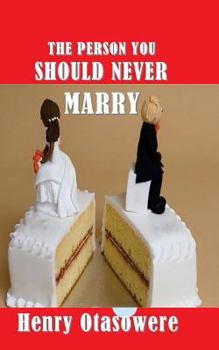Paperback The person you should never marry Book