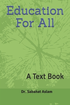 Paperback Education for All: A Text Book
