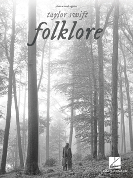 Taylor Swift - Folklore: Piano/Vocal/Guitar Songbook - Book  of the Songbooks (Hal Leonard)