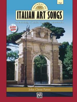 Plastic Comb Gateway to Italian Songs and Arias: High Voice, Comb Bound Book & 2 CDs (Gateway Series) (Italian Edition) [Italian] Book