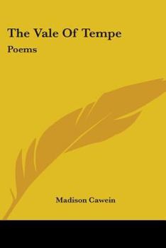 Paperback The Vale Of Tempe: Poems Book