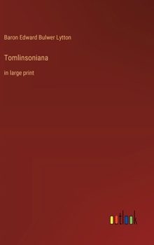 Hardcover Tomlinsoniana: in large print Book