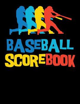 Paperback Baseball Scorebook: 100 Scorecards For Baseball and Softball Games Book