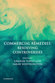 Paperback Commercial Remedies: Resolving Controversies Book