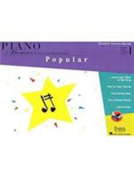 Paperback Faber Piano Adventures - Student Choice Series: Popular Level 1 Book