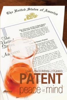 Hardcover Patent Peace of Mind Book