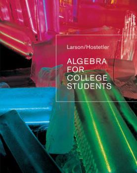 Hardcover Algebra for College Students Book