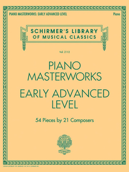 Paperback Piano Masterworks - Early Advanced Level: Schirmer's Library of Musical Classics Volume 2112 Book
