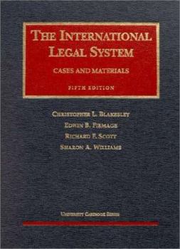 Hardcover The International Legal System: Cases and Materials Book