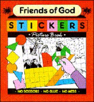 Paperback Friends of God Sticker Book: Book