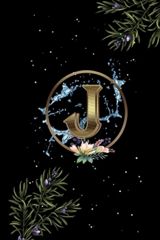 Paperback J: Initial Monogram Letter J College Ruled Notebook. Amazing Medium Lined Journal Notebook / Diary / Christmas & Birthday Book