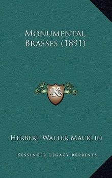 Paperback Monumental Brasses (1891) Book