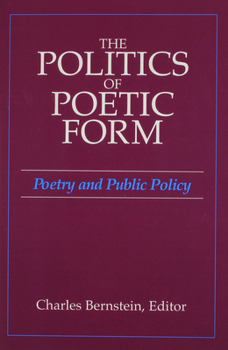 Paperback The Politics of Poetic Form Book