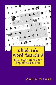 Paperback Children's Word Search 3: New Sight Words for Beginning Readers Book