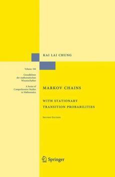 Hardcover Markov Chains: With Stationary Transition Probabilities Book