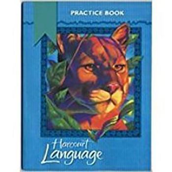 Paperback Harcourt School Publishers Language: Practice Workbook Grade 4 Book