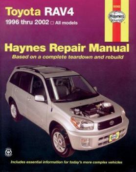 Paperback Toyota Rav4 1996-2002 Book