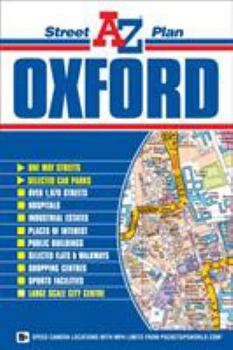 Map Oxford A-Z Street Map 1:16,896 - 2015 Edi Book