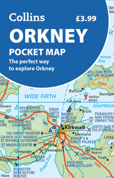 Map Orkney Pocket Map Book