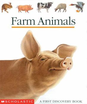 Spiral-bound Farm Animals Book