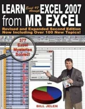 Paperback Learn Excel 97 Through Excel 2007 from Mr. Excel Book