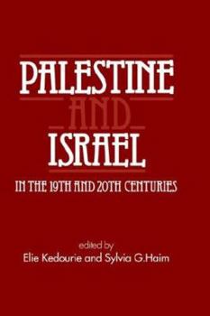 Hardcover Palestine and Israel in the 19th and 20th Centuries Book