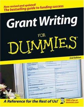 Paperback Grant Writing for Dummies Book