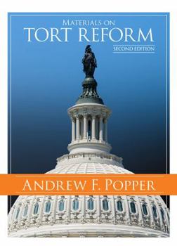 Paperback Materials on Tort Reform (Coursebook) Book