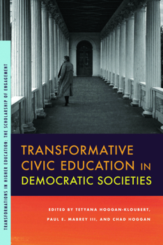 Paperback Transformative Civic Education in Democratic Societies Book