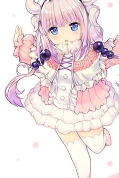 Journal: Dragon Maid Soft Glossy Cover Journal Lined Pages Book 6 x 9 Inches 110 Pages