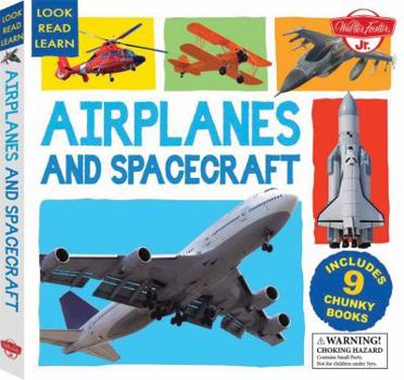 Hardcover Airplanes and Spacecraft: Includes 9 Chunky Books Book