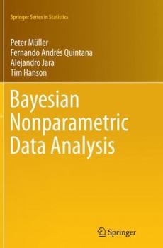 Paperback Bayesian Nonparametric Data Analysis Book