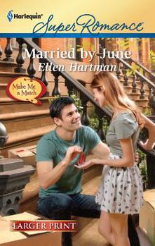 Mass Market Paperback Married by June [Large Print] Book