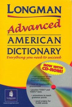 Hardcover Longman Advanced American Dictionary (Paper) [With CDROM] Book