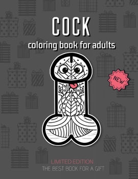 Paperback Cock Coloring Book For Adults: Best Present Funny Mandala Henna Patterns Relax And Fun Book