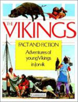 Hardcover The Vikings: Fact and Fiction Book