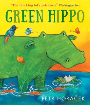 Hardcover Green Hippo Book