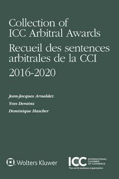 Hardcover Collection of ICC Arbitral Awards 2016-2020 Book