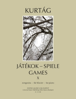 Paperback Games X: Diary Entries, Personal Messages for Piano Solo Book